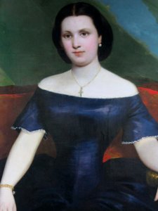 ドニャメルセデスアルバレス 作： Raymond Auguste Quinsac Monvoisin